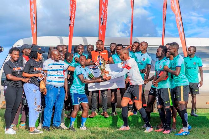 Fortebet-Alex Muhangi soccer tour  excites Fortportal  