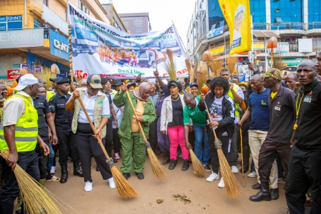 KCCA mega clean-up drive places Kampala Division on high alert