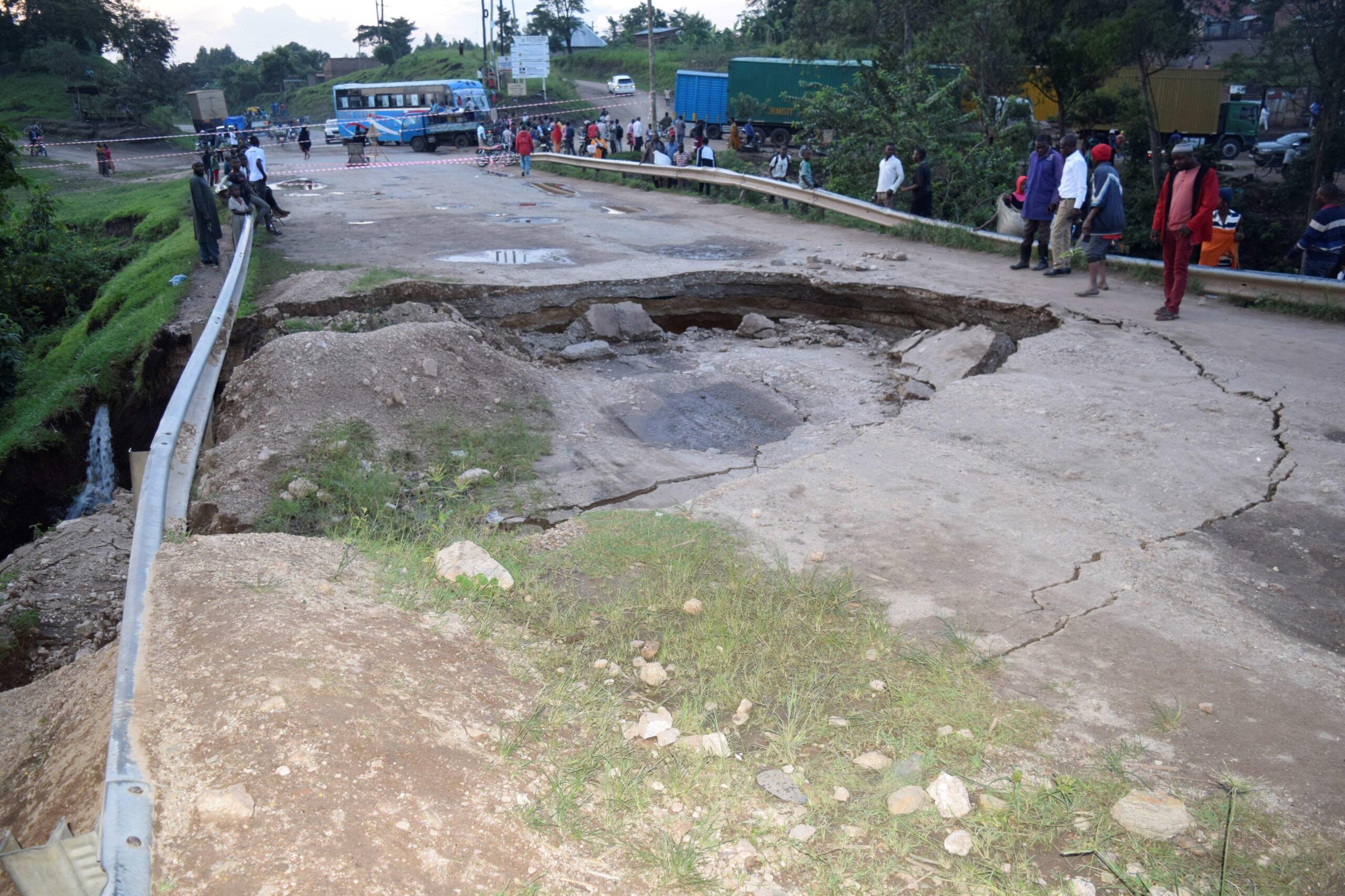 Mpondwe bridge collapsed due to continuous vandalism of the materials - Lt Maate Magwara