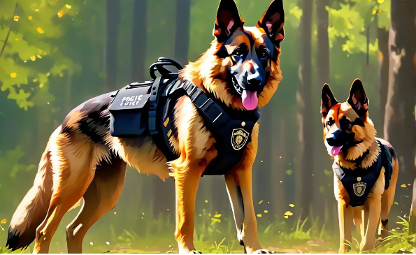 Unveiling the Sharp Senses of Police Sniffer Dogs